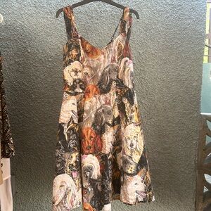 Twist & Tango Dress dog print! Size 40